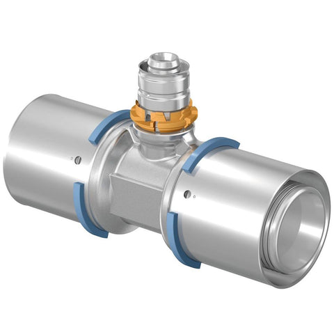 Uponor S-Press Plus réz T-idom szűkített 40-32-40