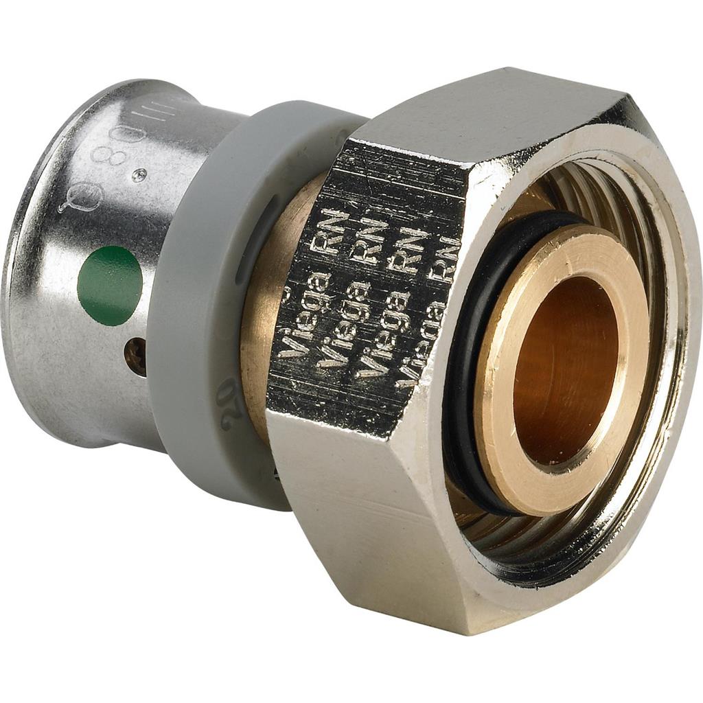 Viega Pexfit Pro Euro csatlakozó 20-3/4" vörösöntvény