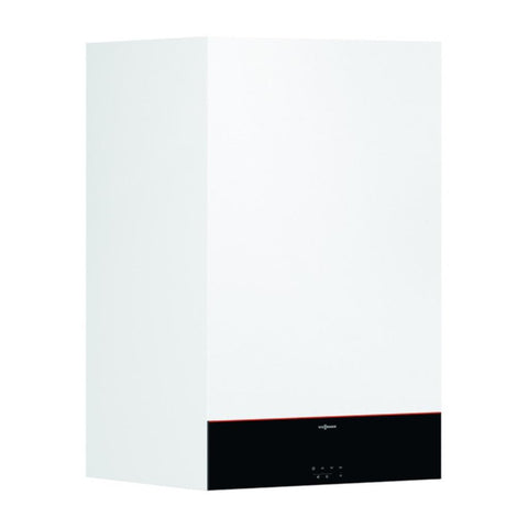 Viessmann Vitodens 111-W S1 25 kondenzációs gázkazán, kombi, tárolós (46l), közdarabbal,egyedi kiv.