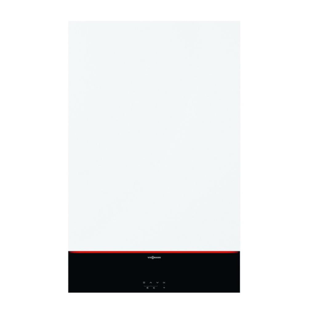 Viessmann Vitodens 111-W S1 32 kondenzációs gázkazán, kombi, tárolós (46l), közdarabbal,egyedi kiv.