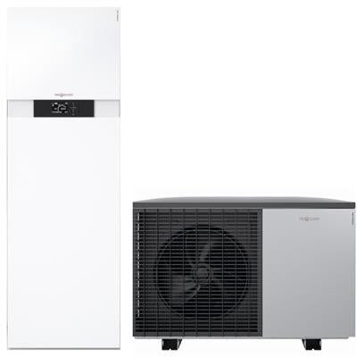 Viessmann Vitocal 222-S, Typ AWBT-M-E-AC 221.C08 split hőszivattyú, beépített HMV 220 liter, 1 fázis