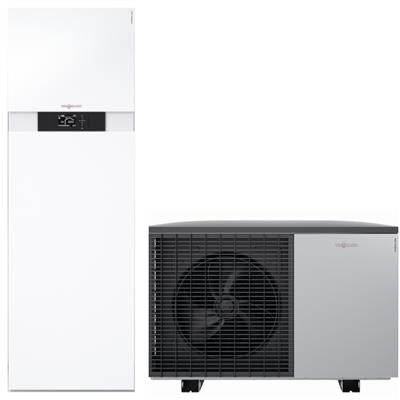 Viessmann Vitocal 222-A, Typ AWOT-M-E-AC 221.A04 monoblokk hőszivattyú, beépített HMV 220l, 1 fázis