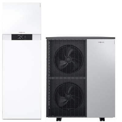 Viessmann Vitocal 222-A, Typ AWOT-M-E-AC 221.A10 monoblokk hőszivattyú, beépített HMV 220l, 1 fázis